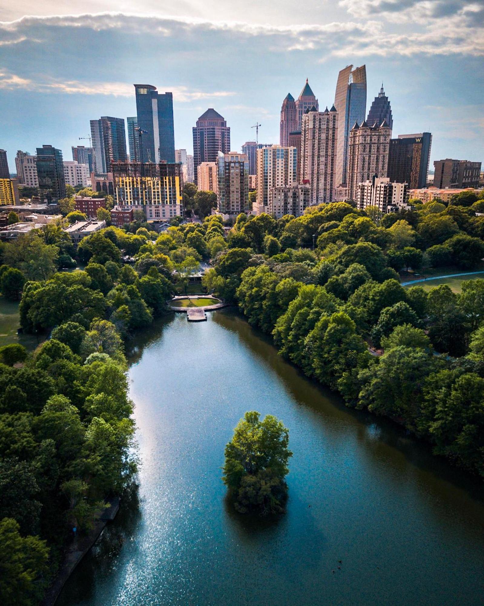Stupendous Heart Of Piedmont Park Two Story Loft Apartment แอตแลนตา ภายนอก รูปภาพ