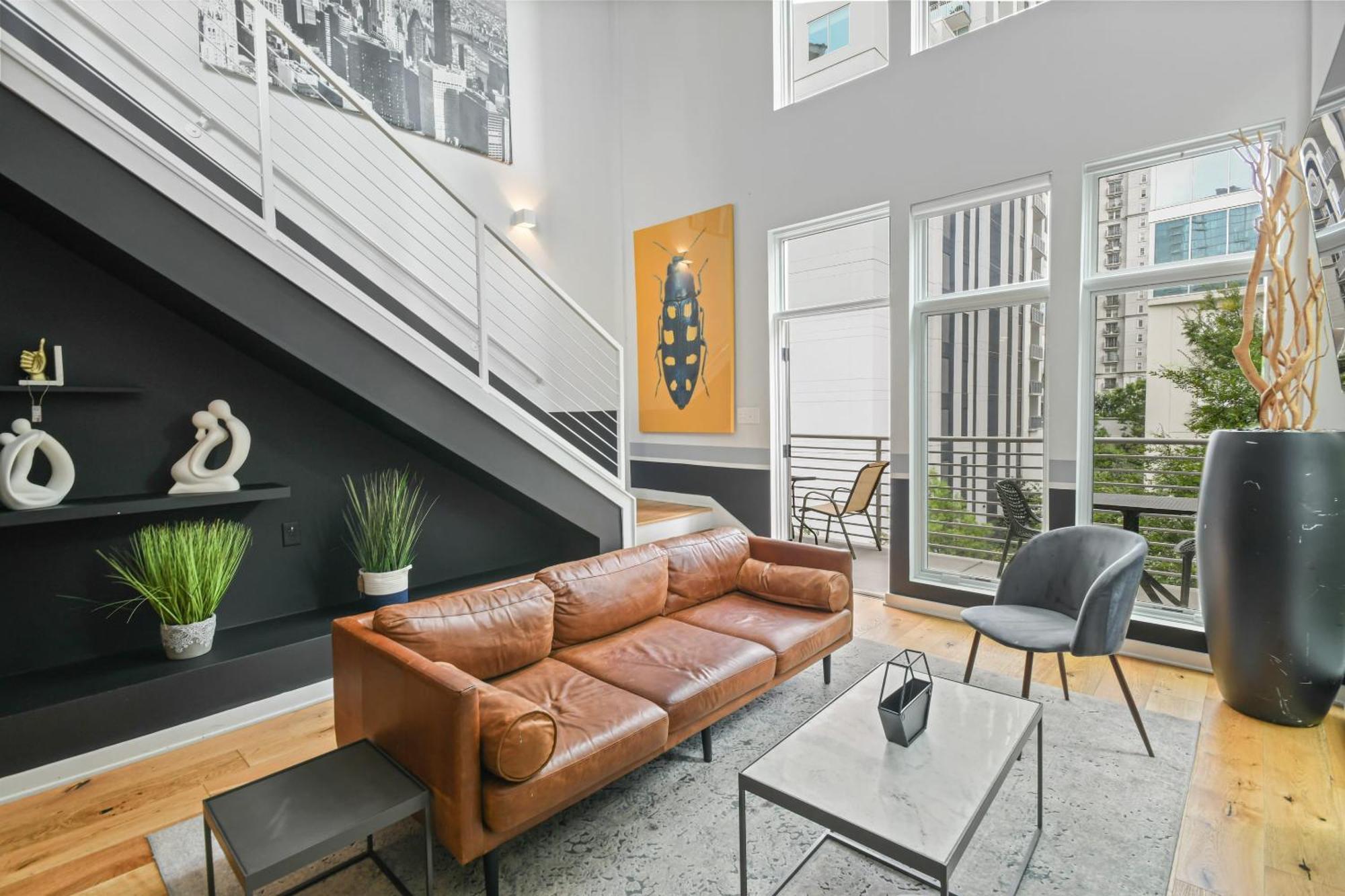 Stupendous Heart Of Piedmont Park Two Story Loft Apartment แอตแลนตา ภายนอก รูปภาพ